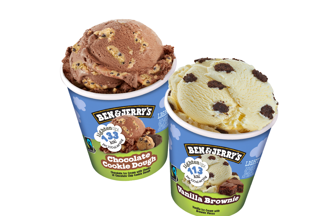 Ben and jerry's low calorie discount